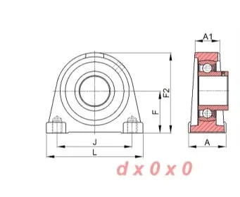 Zespół z oprawą żeliwną USPAE.204 SNR Zwrot pieniędzy